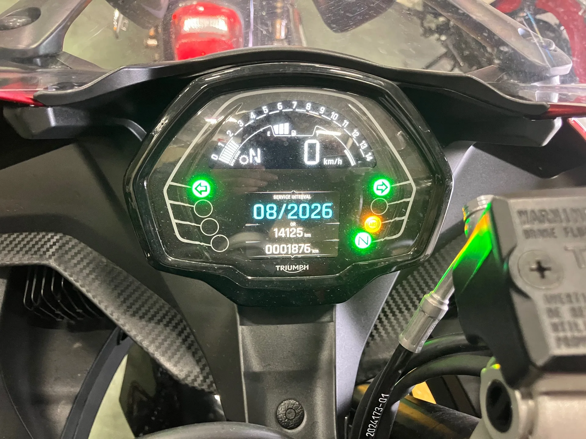 Triumph DAYTONA 660 с аукциона AUCNET, кадр 2