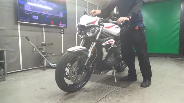 Triumph STREET TRIPLE S с аукциона BDS, кадр 2