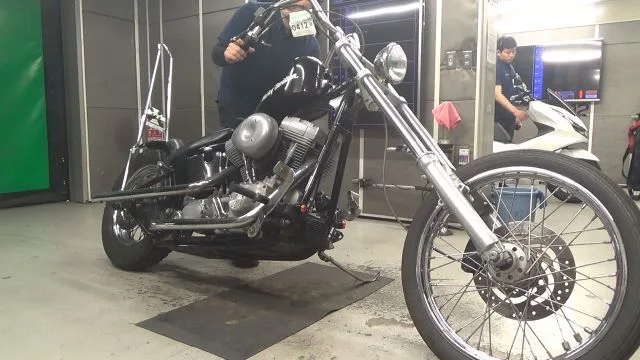 Harley-Davidson FXST1450 2001 года из Японии