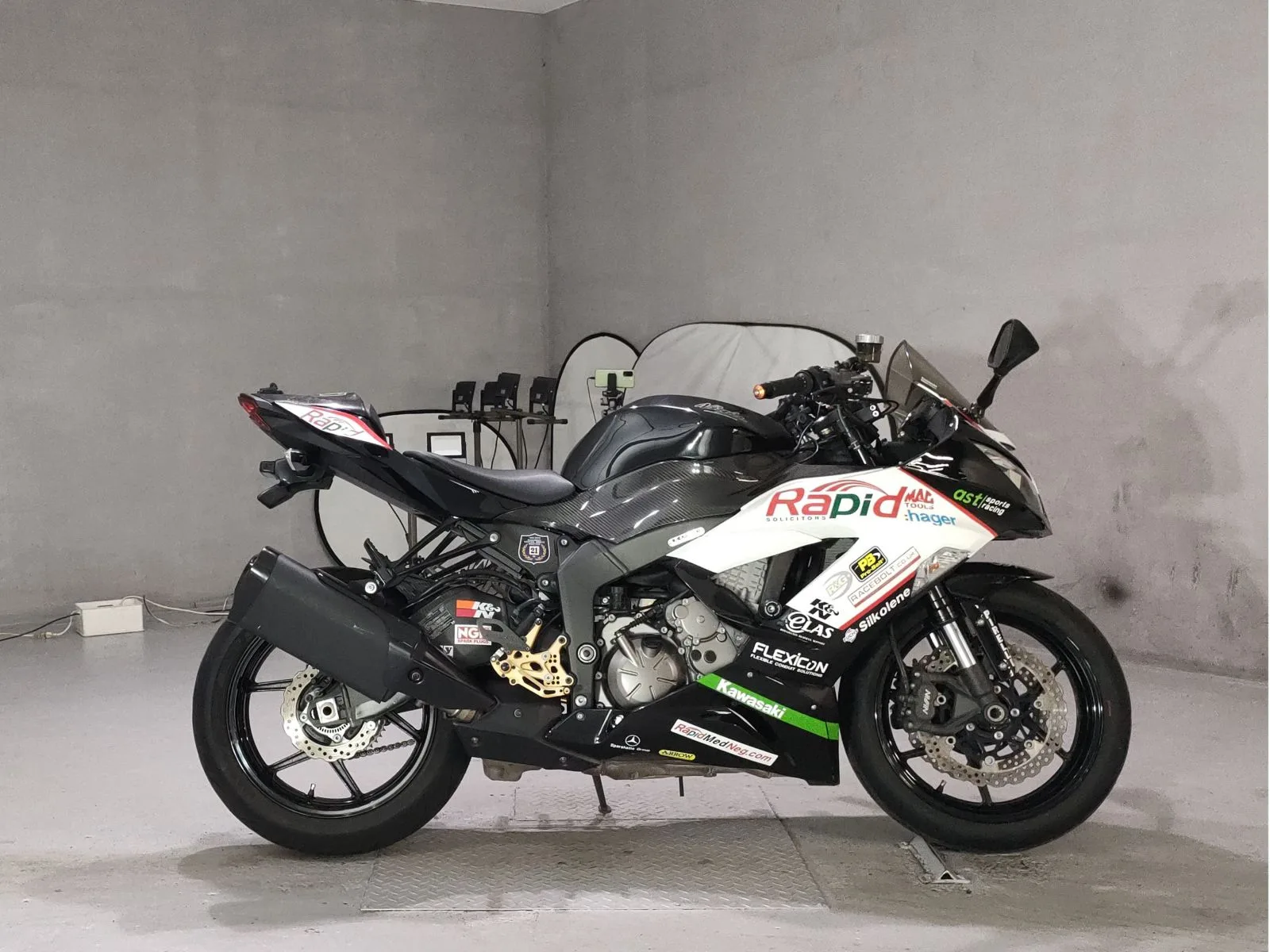 Kawasaki ZX-6R с аукциона JBA, кадр 1