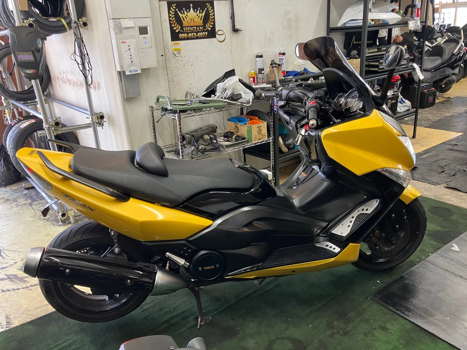 Yamaha T-MAX500 2009 года из Японии