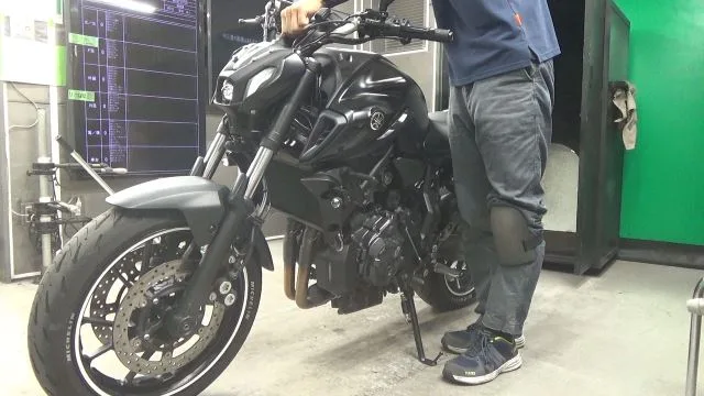 Yamaha MT-07 с аукциона BDS, кадр 2
