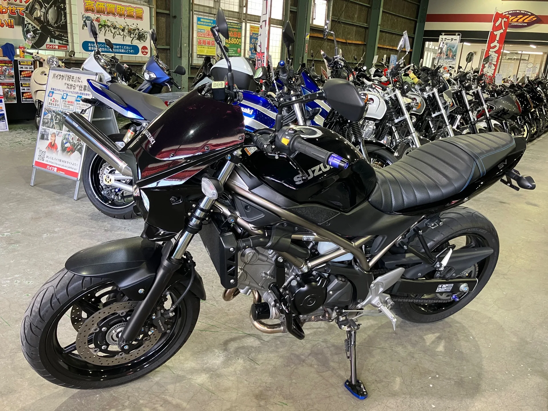 Suzuki SV650 ABS с аукциона AUCNET, кадр 2