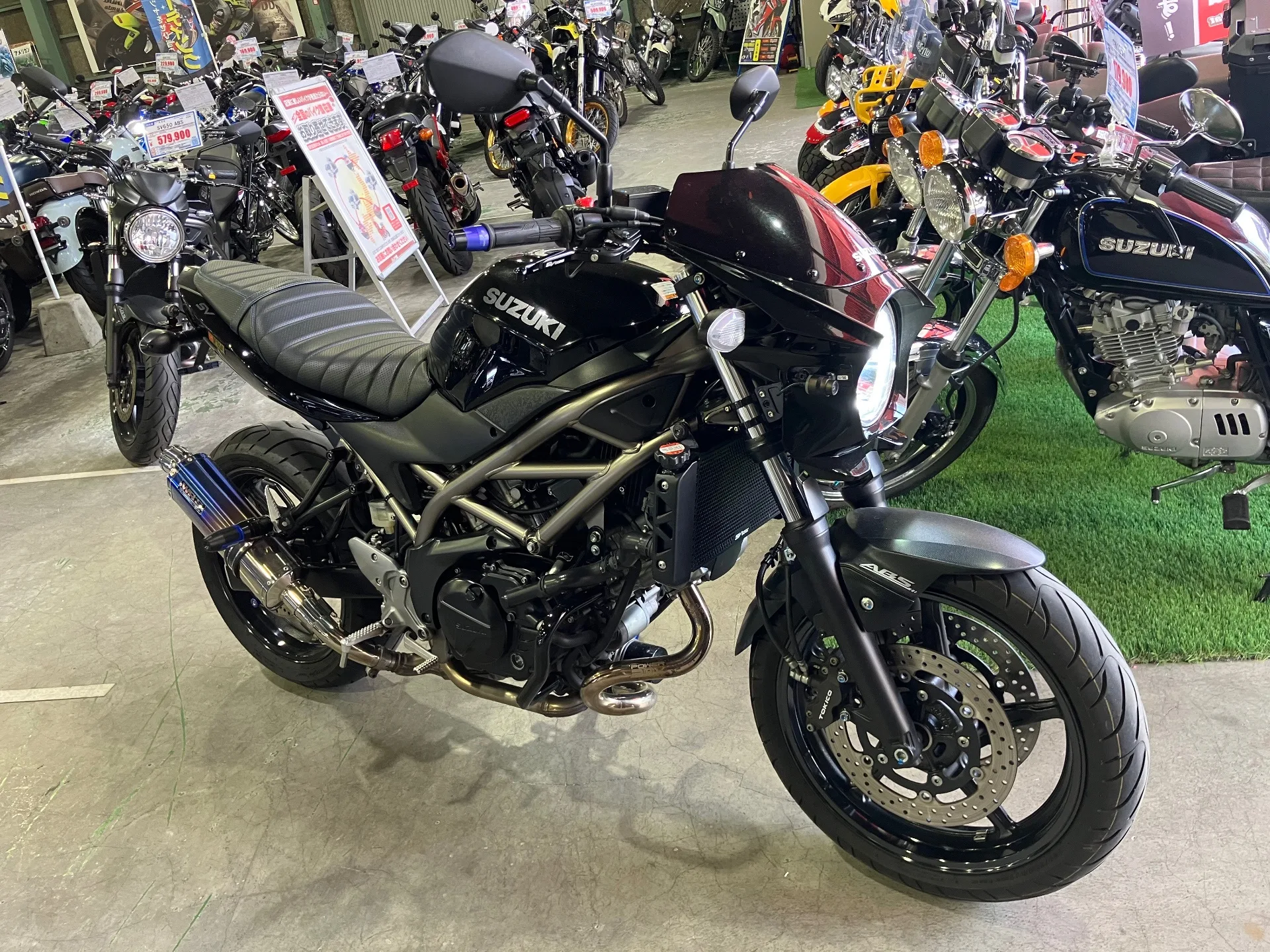 Suzuki SV650 ABS с аукциона AUCNET, кадр 4