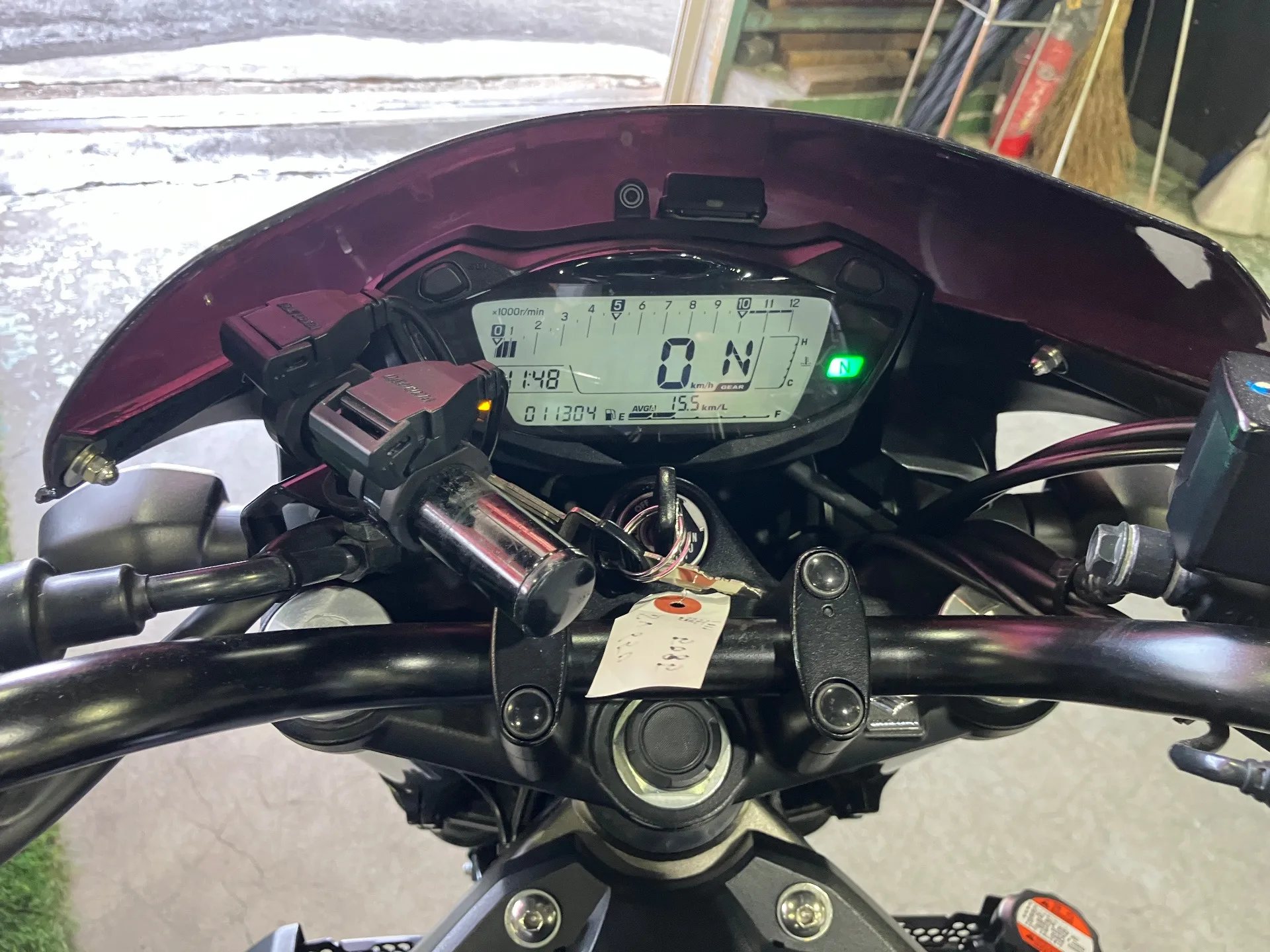 Suzuki SV650 ABS с аукциона AUCNET, кадр 5