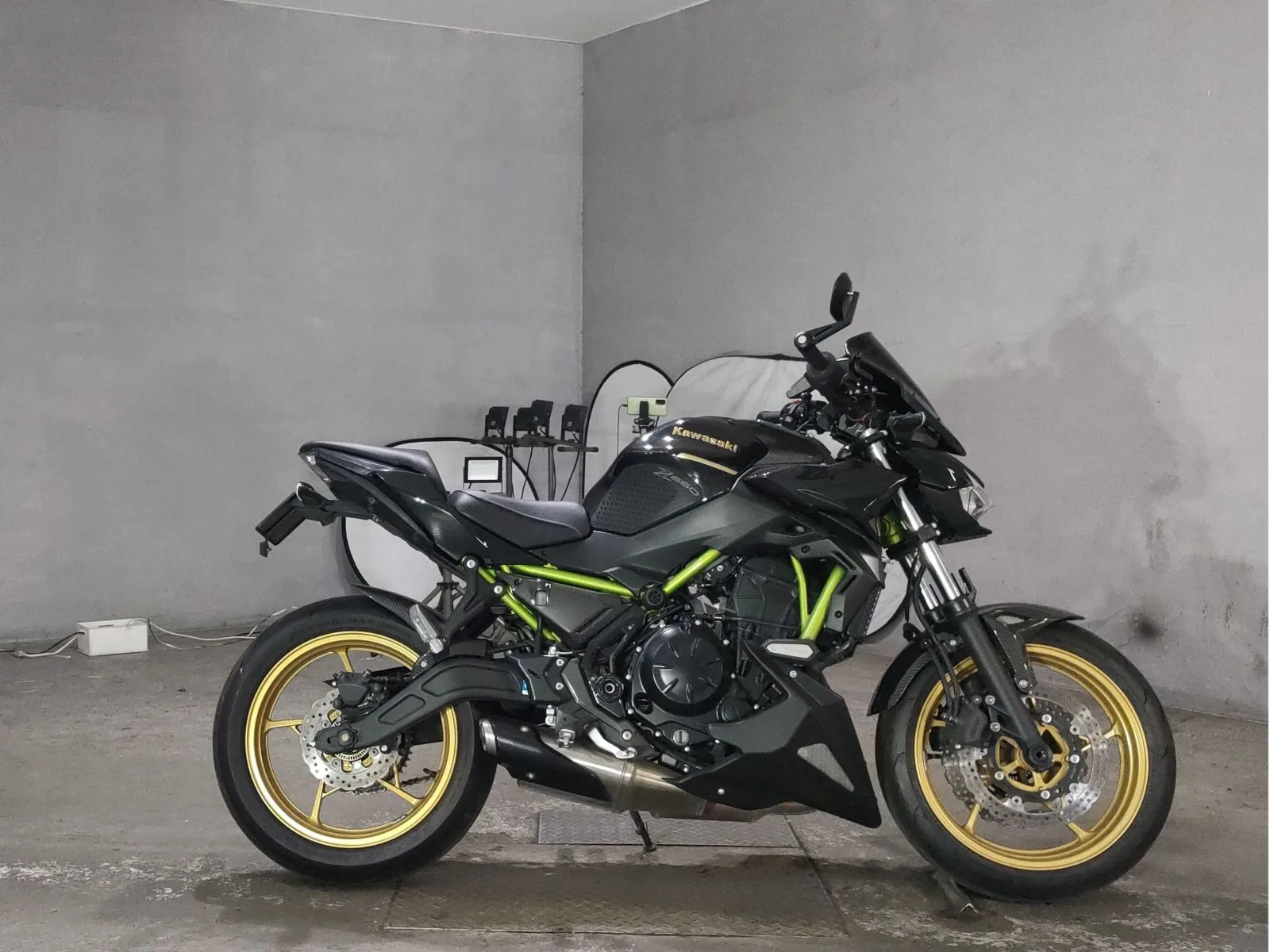 Kawasaki Z650 2021 года с японского аукциона JBA