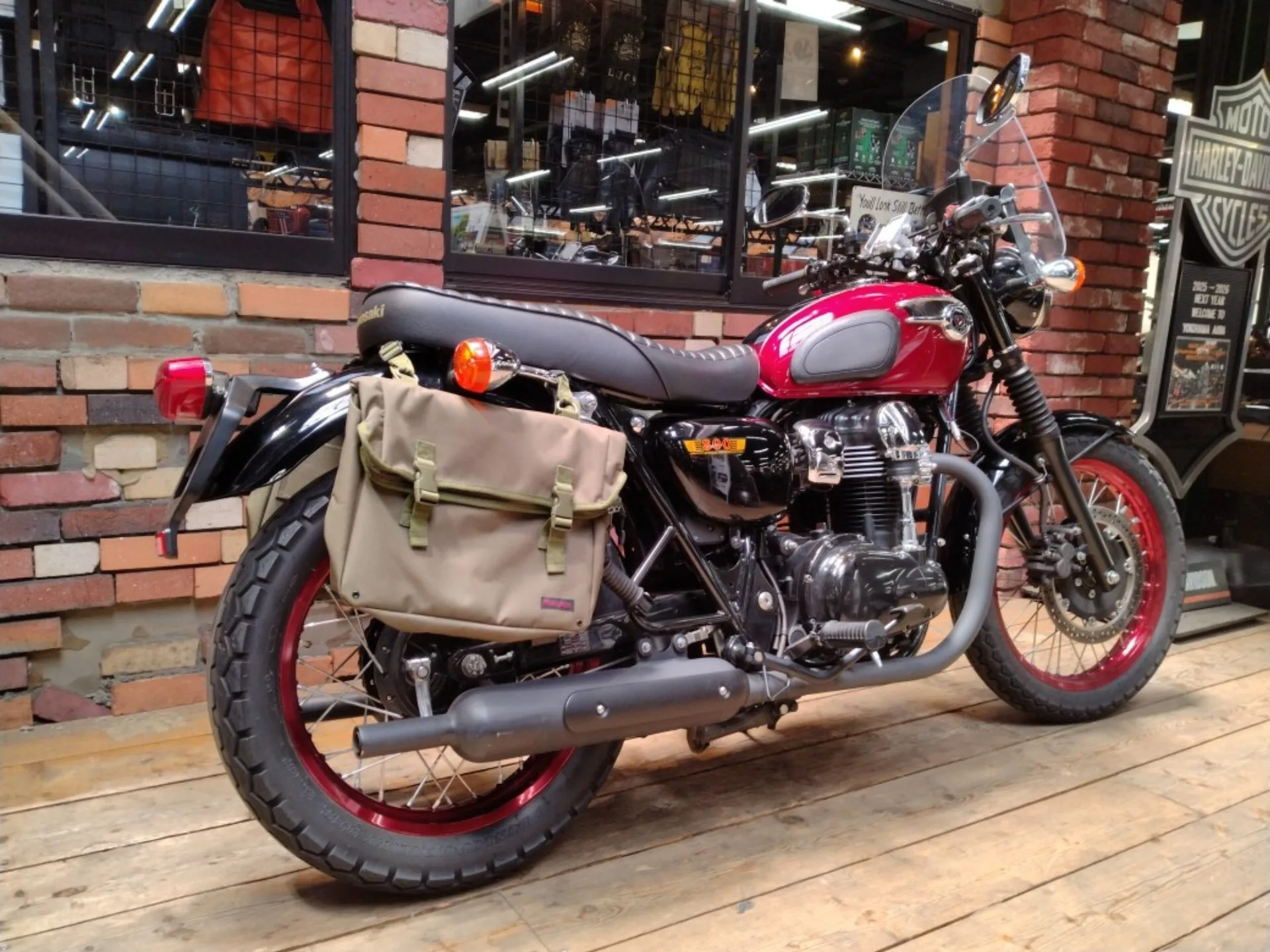 Kawasaki W800 SE с аукциона AUCNET, кадр 4