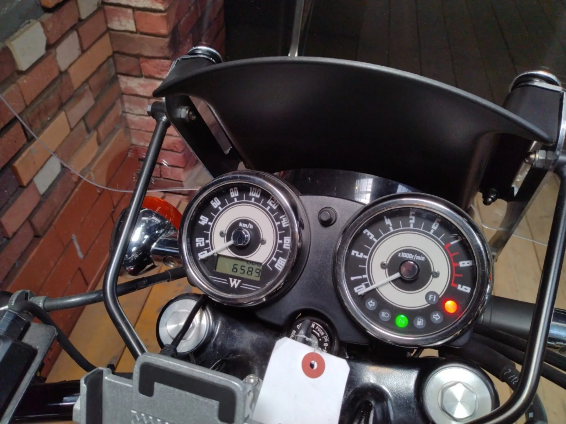 Kawasaki W800 SE с аукциона AUCNET, кадр 6
