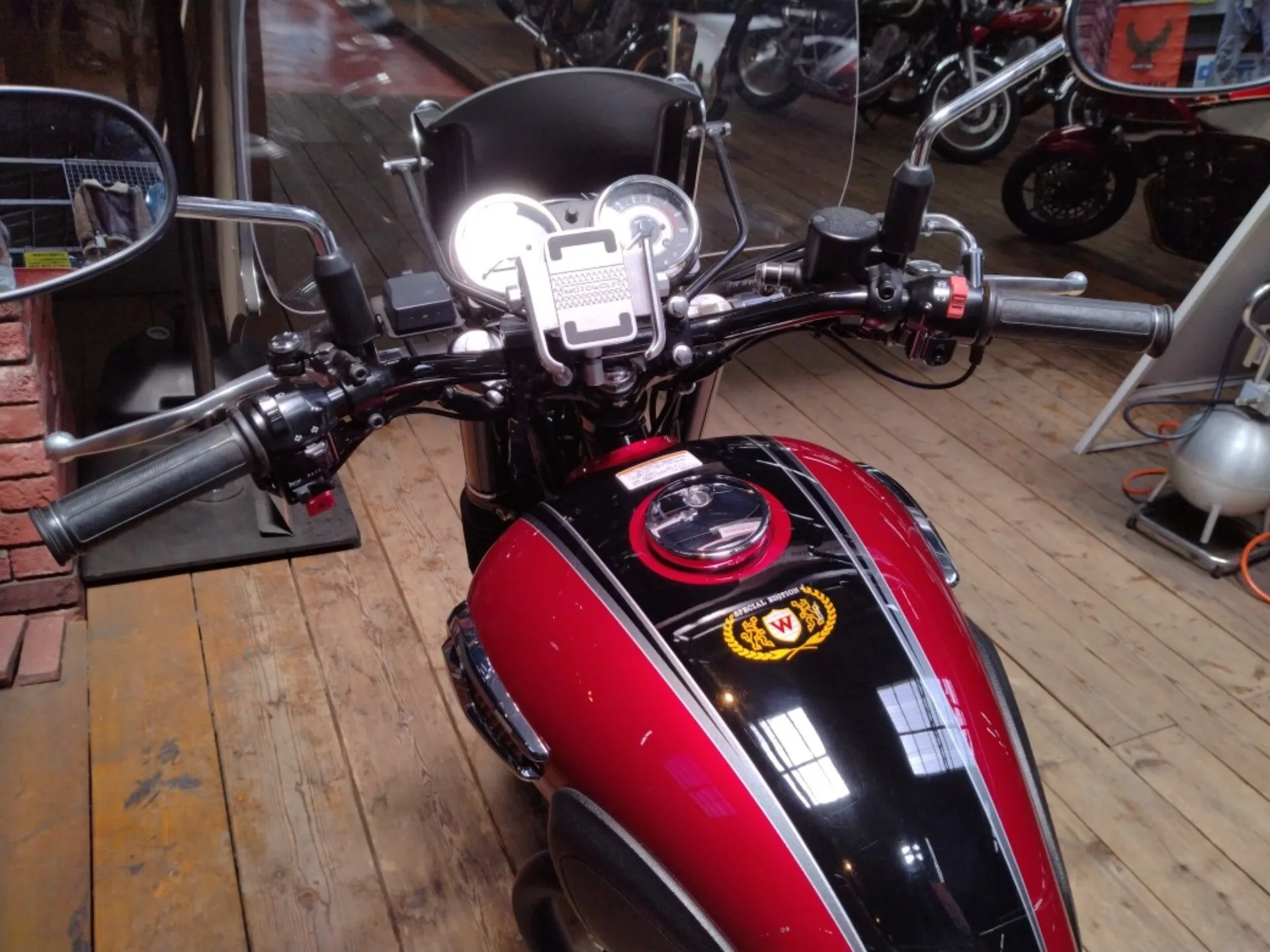 Kawasaki W800 SE с аукциона AUCNET, кадр 8