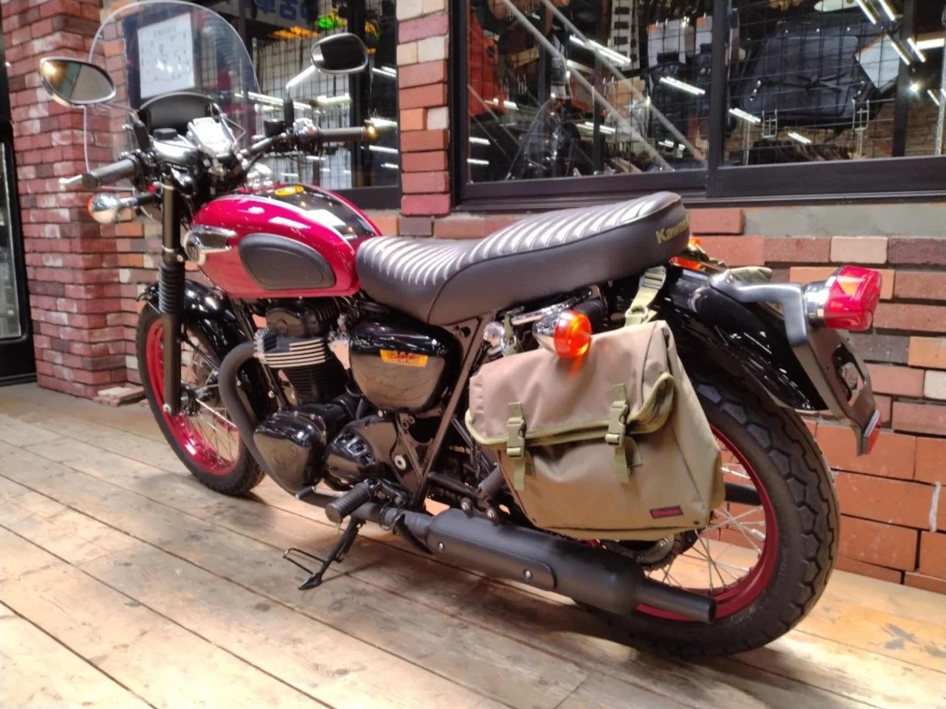 Kawasaki W800 SE с аукциона AUCNET, кадр 9