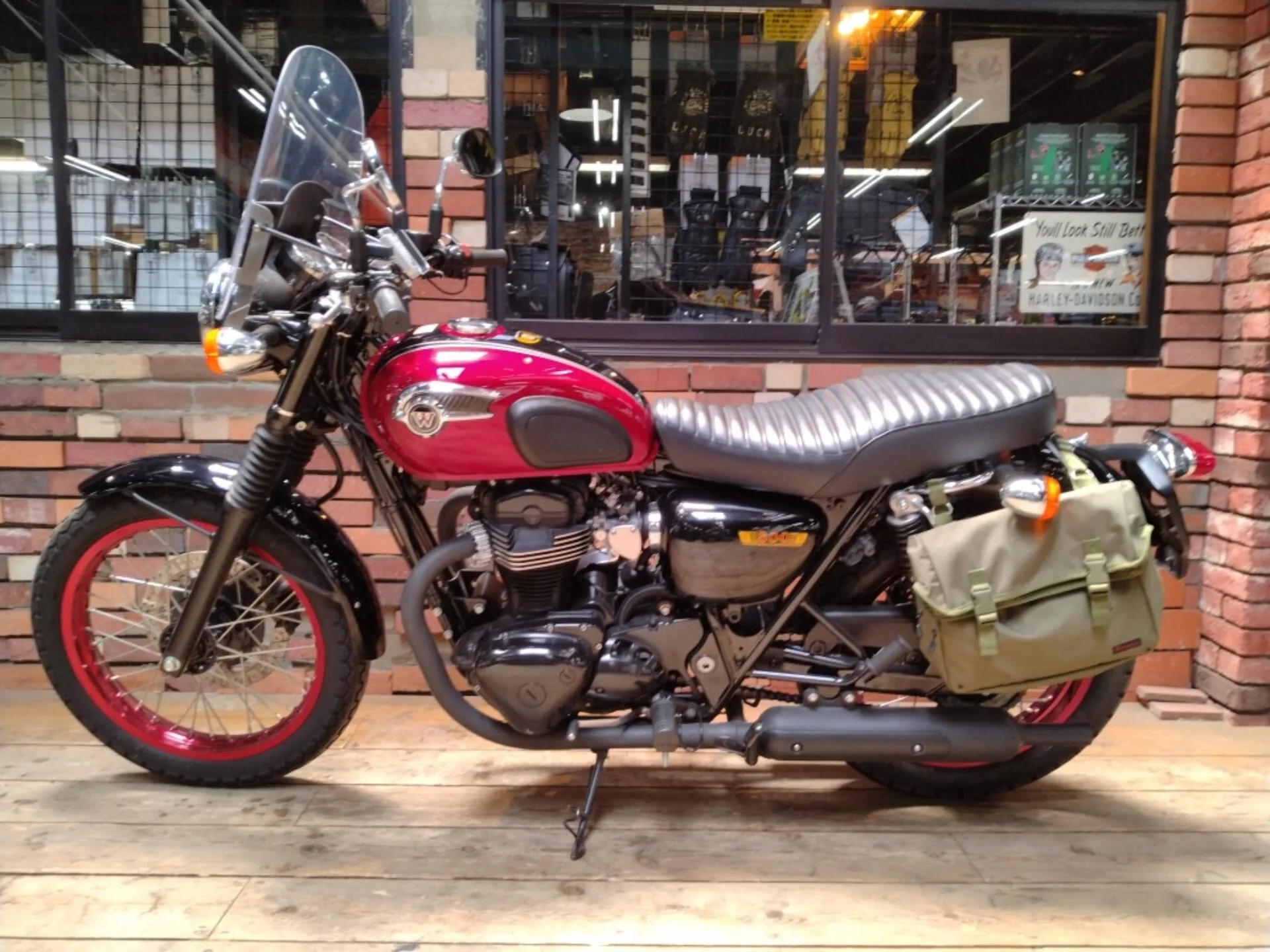 Kawasaki W800 SE с аукциона AUCNET, кадр 10