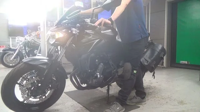 Kawasaki Z650 с аукциона BDS, кадр 2