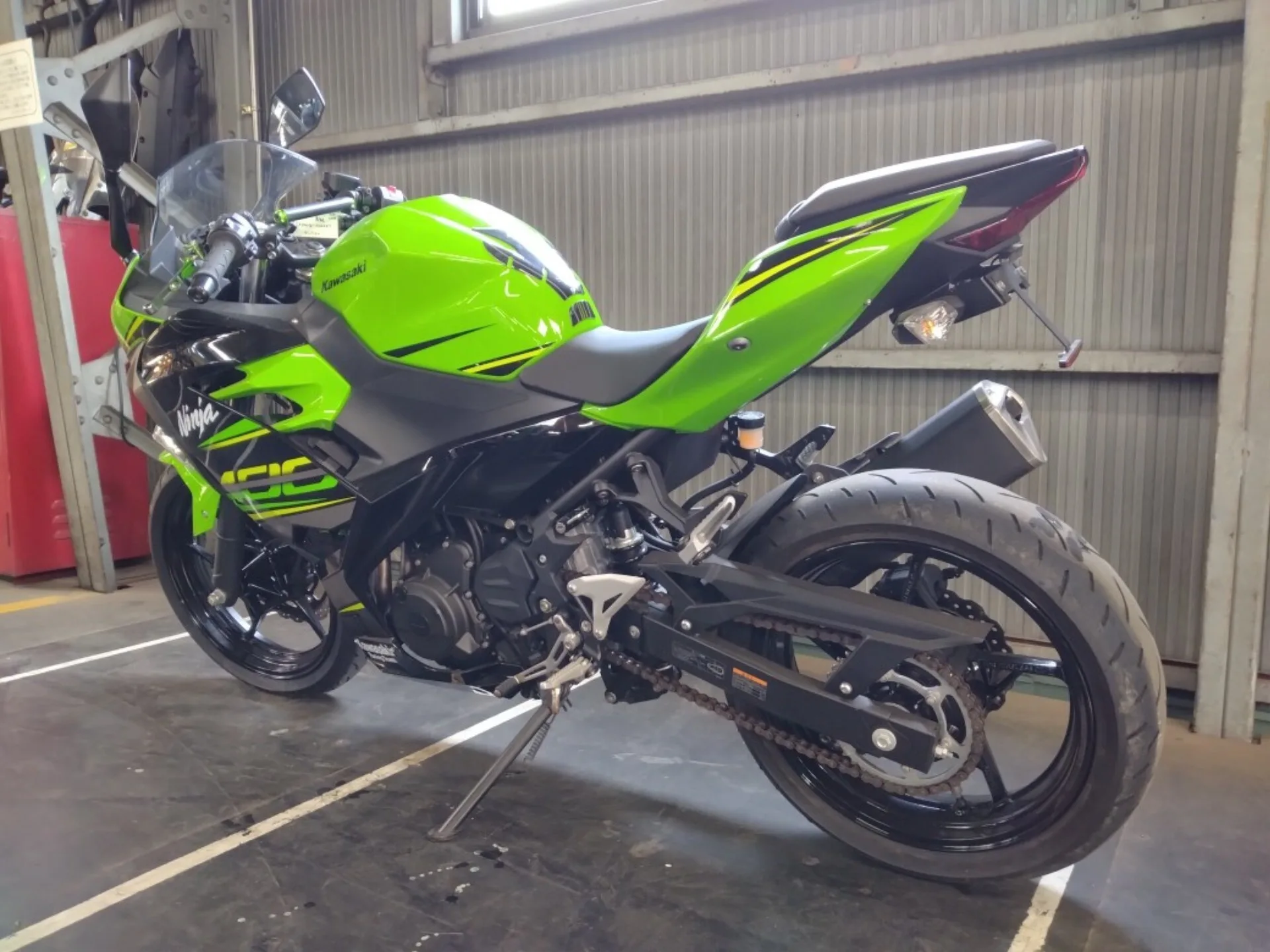 Kawasaki Ninja 400 KRT ED с аукциона AUCNET, кадр 10