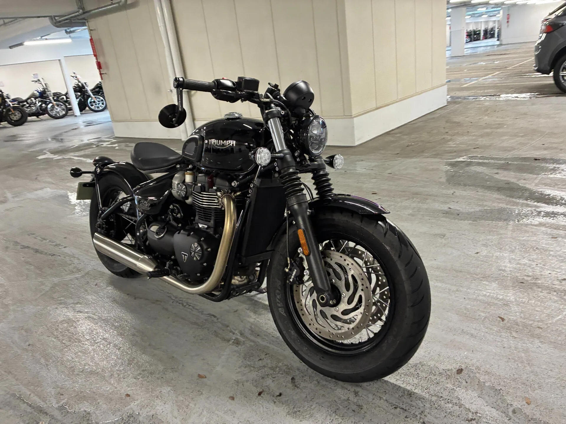 Triumph BONNEVILLE BO BAR с аукциона AUCNET, кадр 3