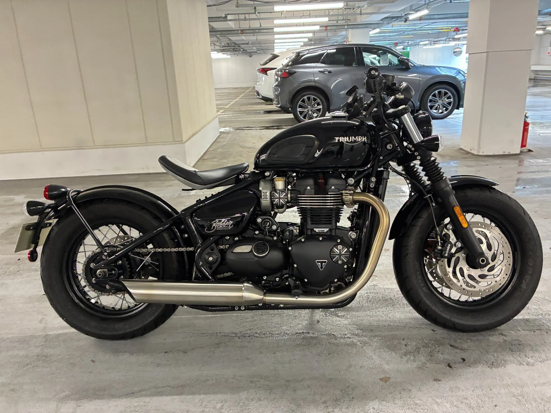 Triumph BONNEVILLE BO BAR с аукциона AUCNET, кадр 5