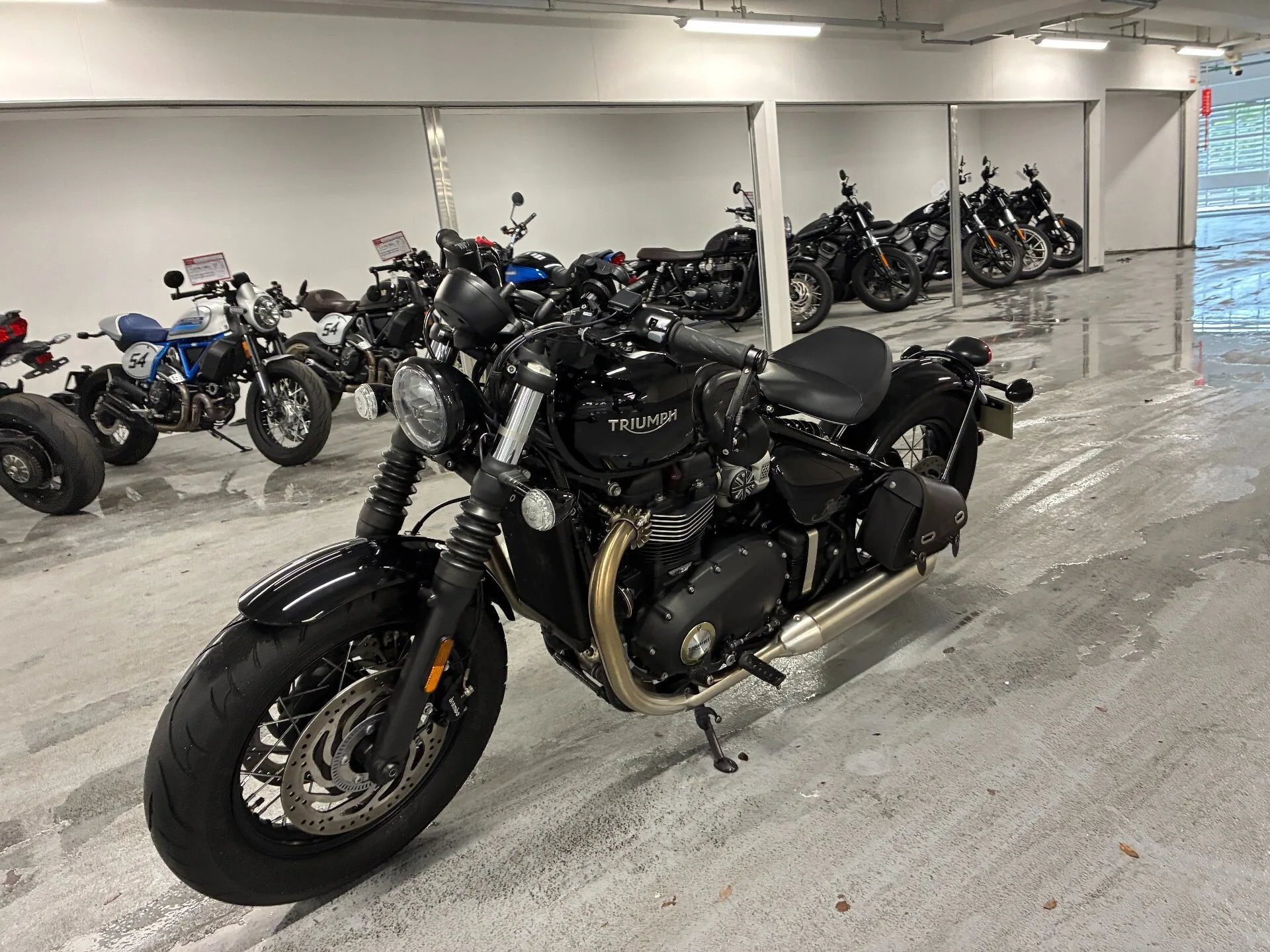 Triumph BONNEVILLE BO BAR с аукциона AUCNET, кадр 8