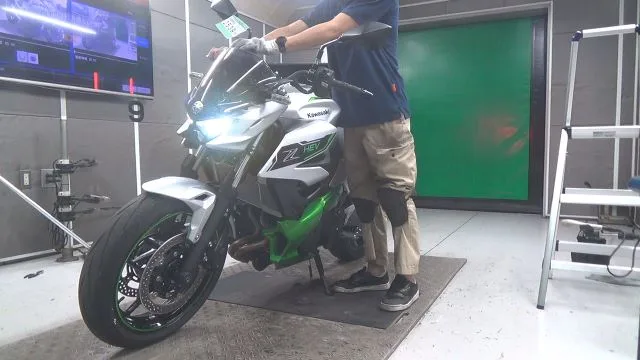 Kawasaki Z7 HYBRID с аукциона BDS, кадр 2