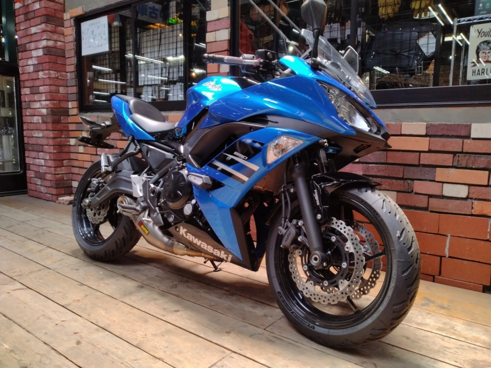 Kawasaki Ninja 650 ABS с аукциона AUCNET, кадр 3