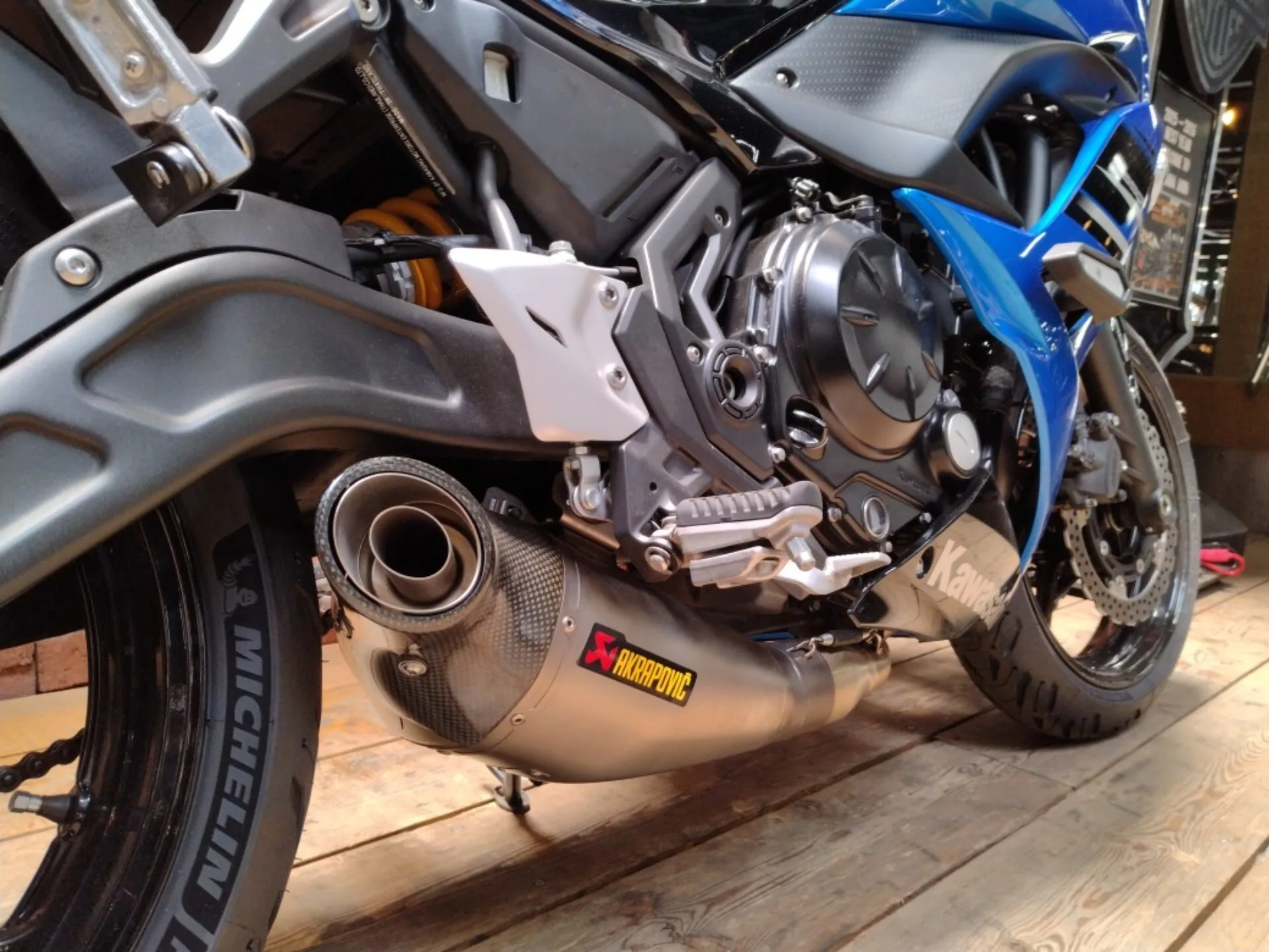Kawasaki Ninja 650 ABS с аукциона AUCNET, кадр 8