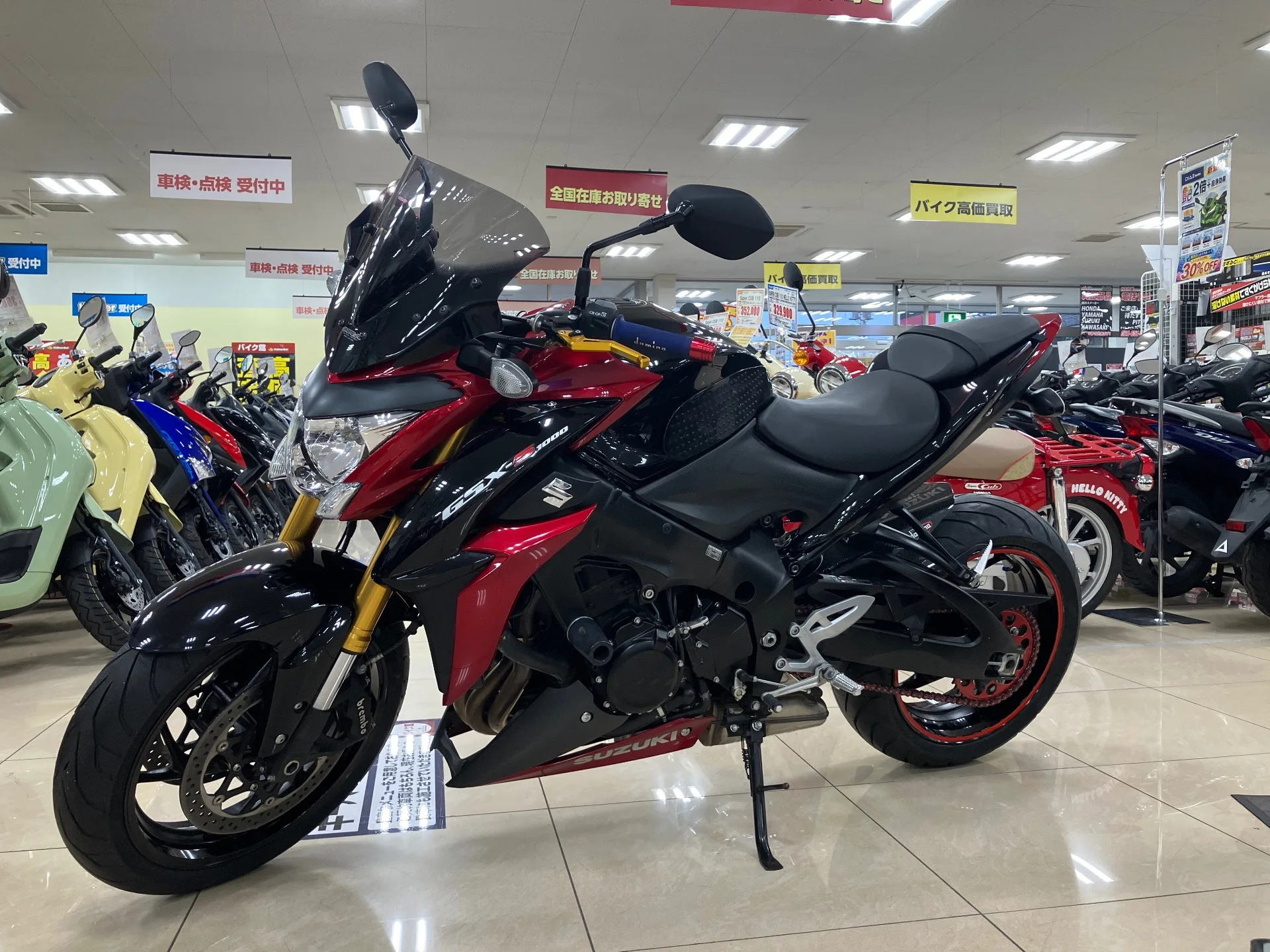 Suzuki GSX-S1000 с аукциона AUCNET, кадр 3