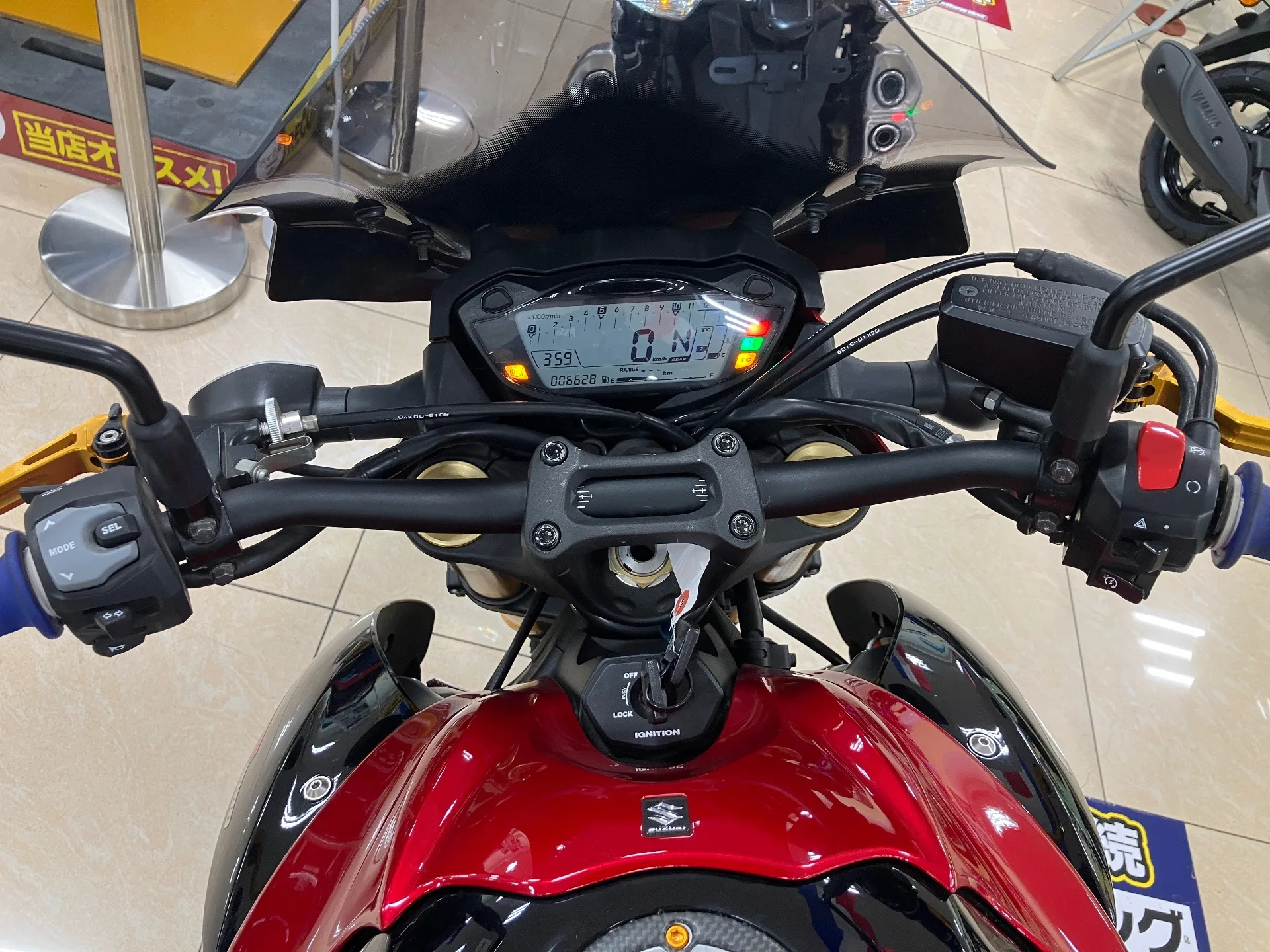 Suzuki GSX-S1000 с аукциона AUCNET, кадр 5