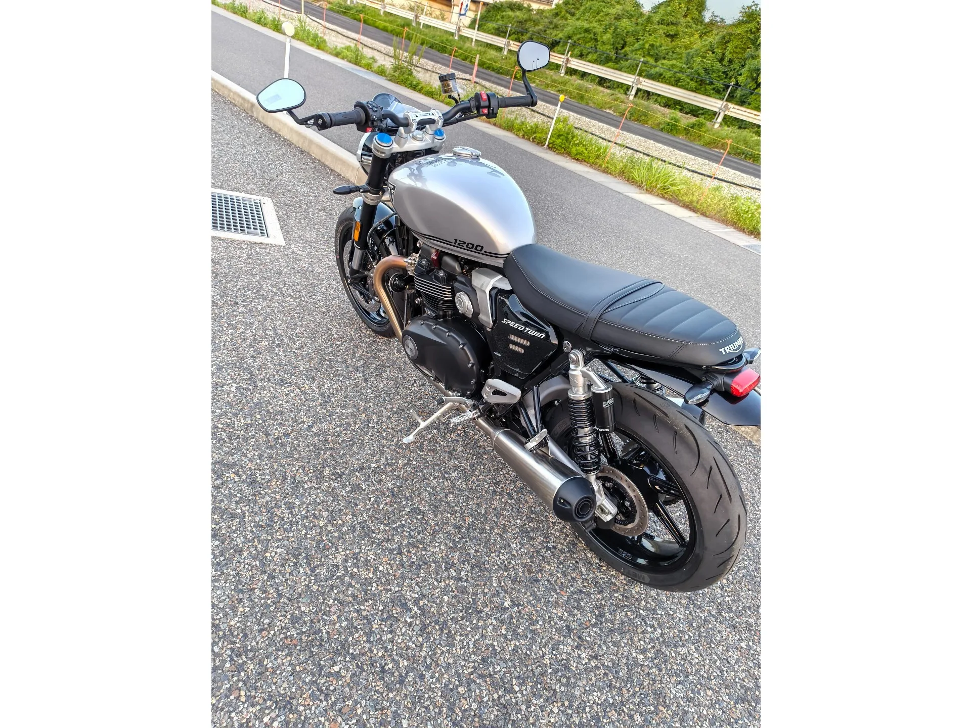 Triumph SPEED TWIN 1200 с аукциона AUCNET, кадр 3