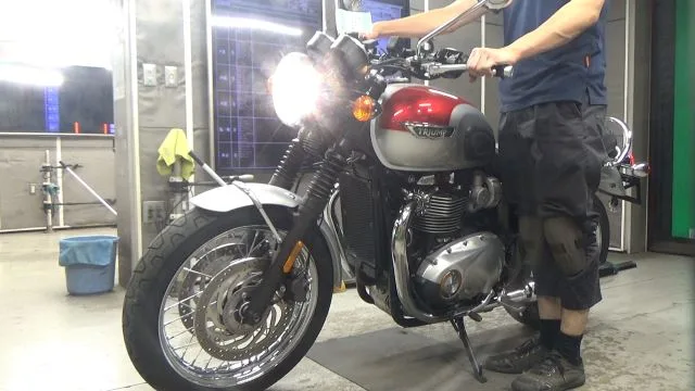 Triumph BONNEVILLE T120 с аукциона BDS, кадр 2