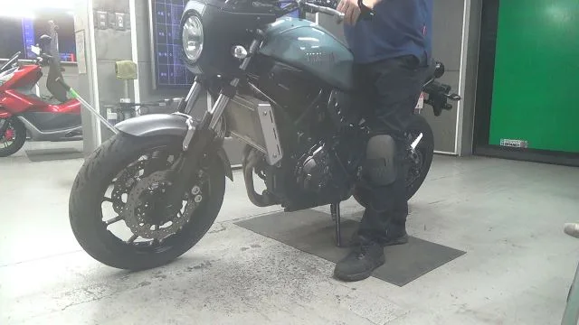 Yamaha XSR700 с аукциона BDS, кадр 2