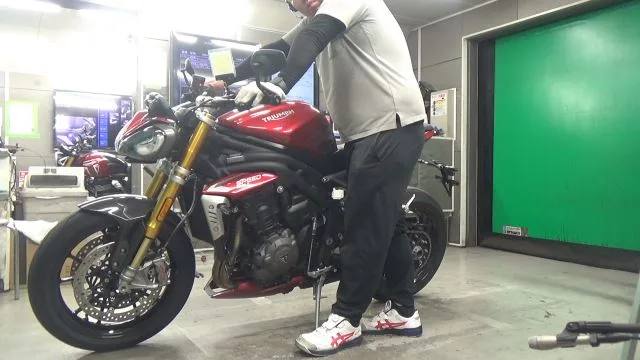 Triumph SPEED TRIPLE RS с аукциона BDS, кадр 2