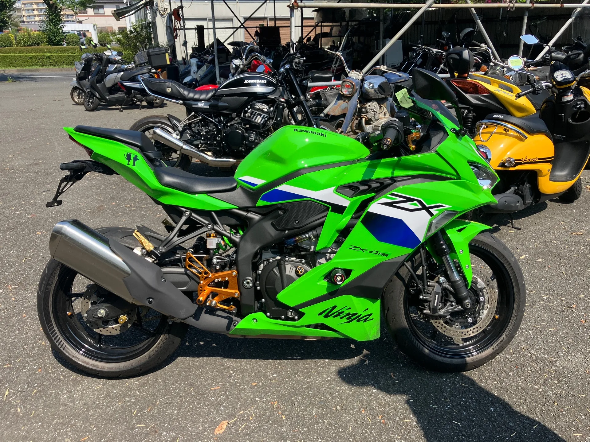 Kawasaki NINJA ZX-4RR 2026 года из Японии