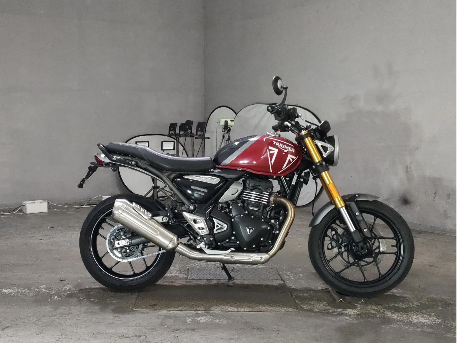 Triumph SPEED 400 2024 года с японского аукциона JBA