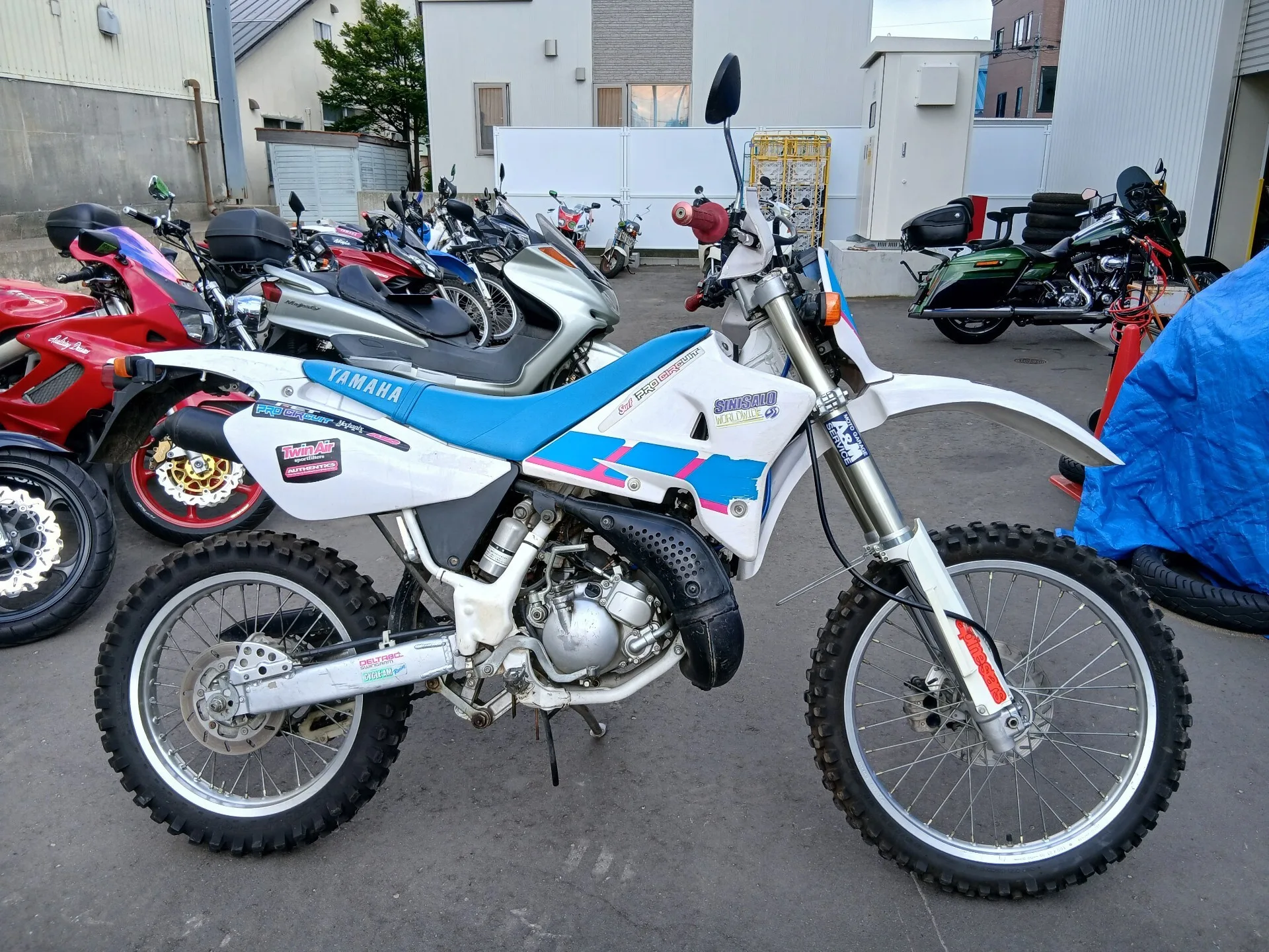 Yamaha DT200WR с аукциона AUCNET, кадр 1