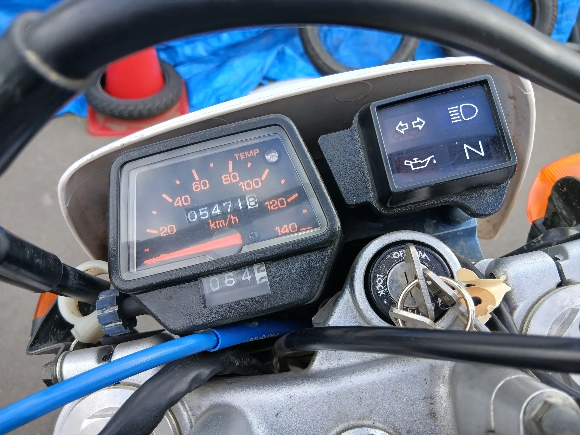 Yamaha DT200WR с аукциона AUCNET, кадр 3