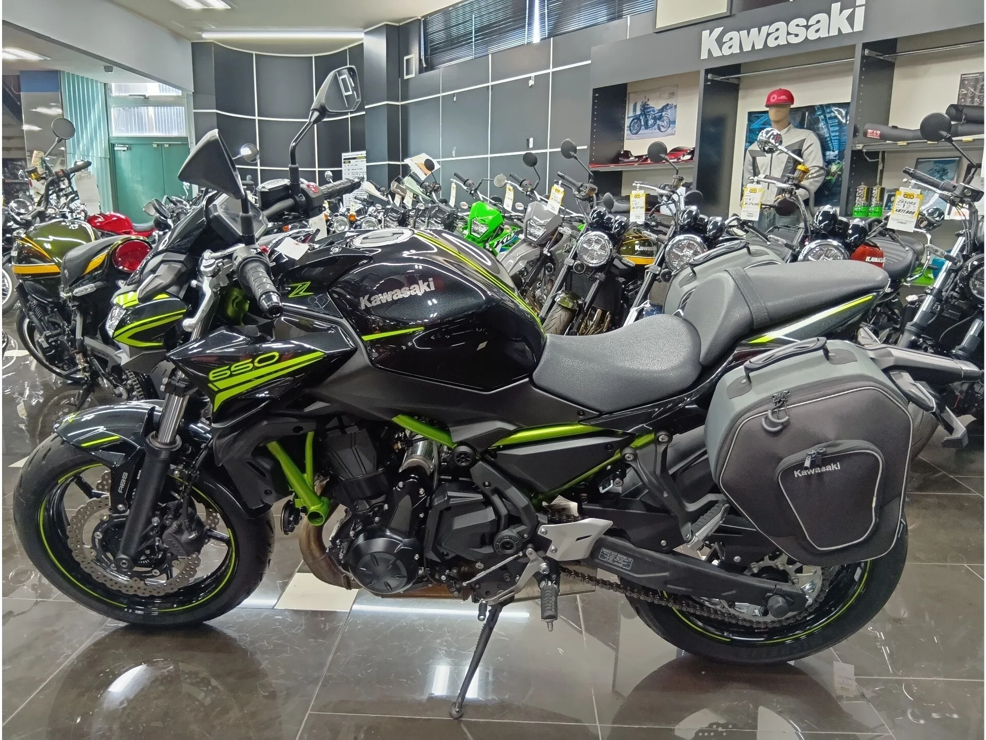 Kawasaki Z650 ABS с аукциона AUCNET, кадр 2