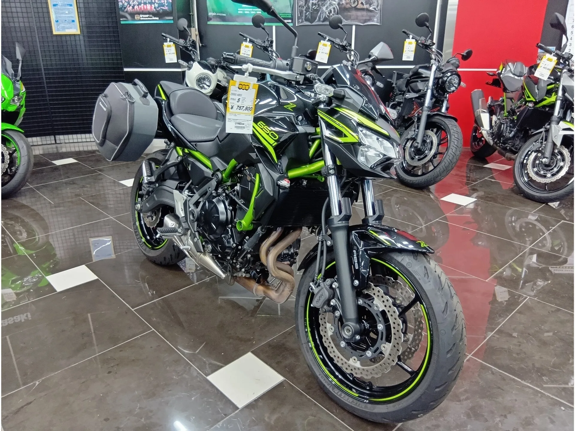 Kawasaki Z650 ABS с аукциона AUCNET, кадр 4