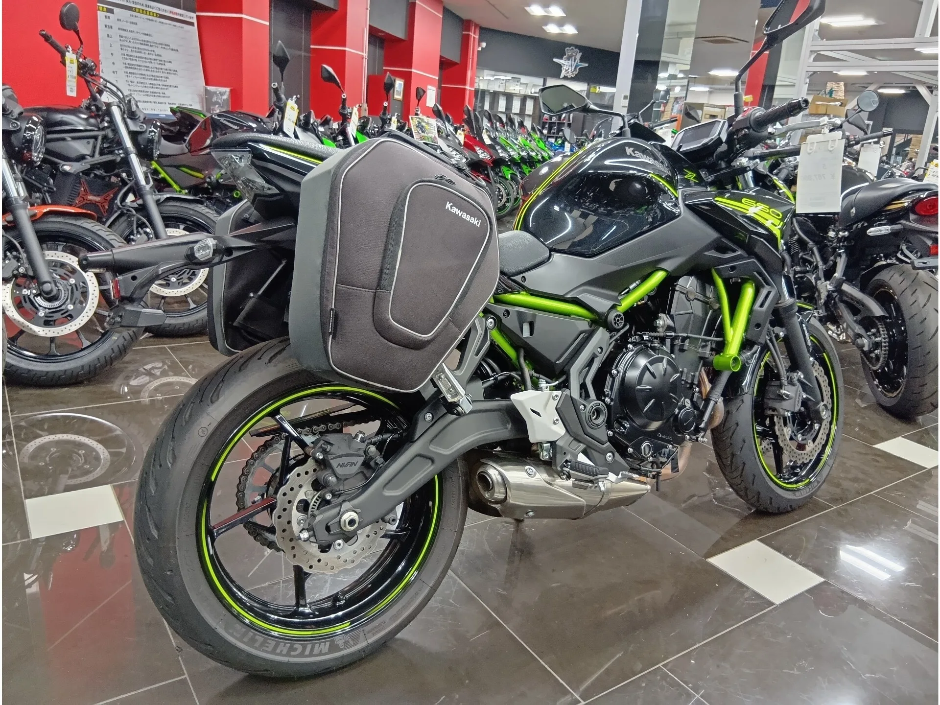 Kawasaki Z650 ABS с аукциона AUCNET, кадр 7