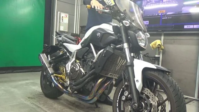 Yamaha MT-07A 2014 года из Японии
