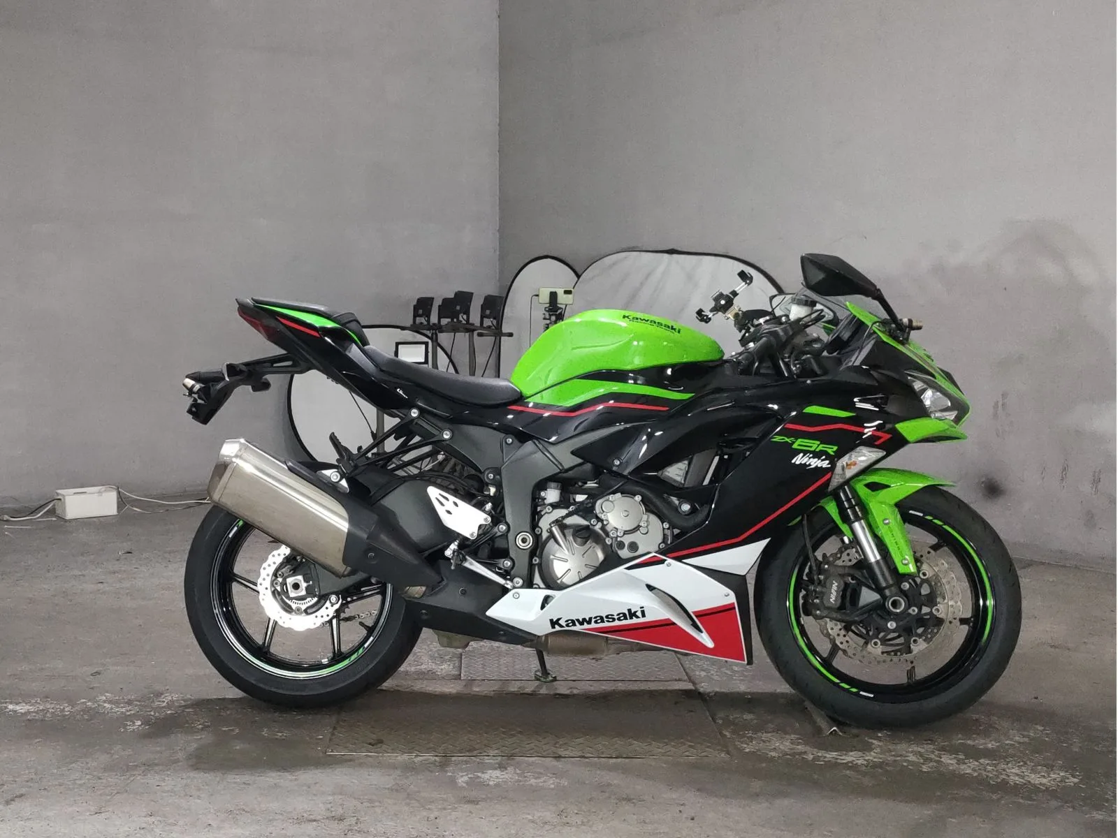 Kawasaki ZX-6R 2022 года с японского аукциона JBA