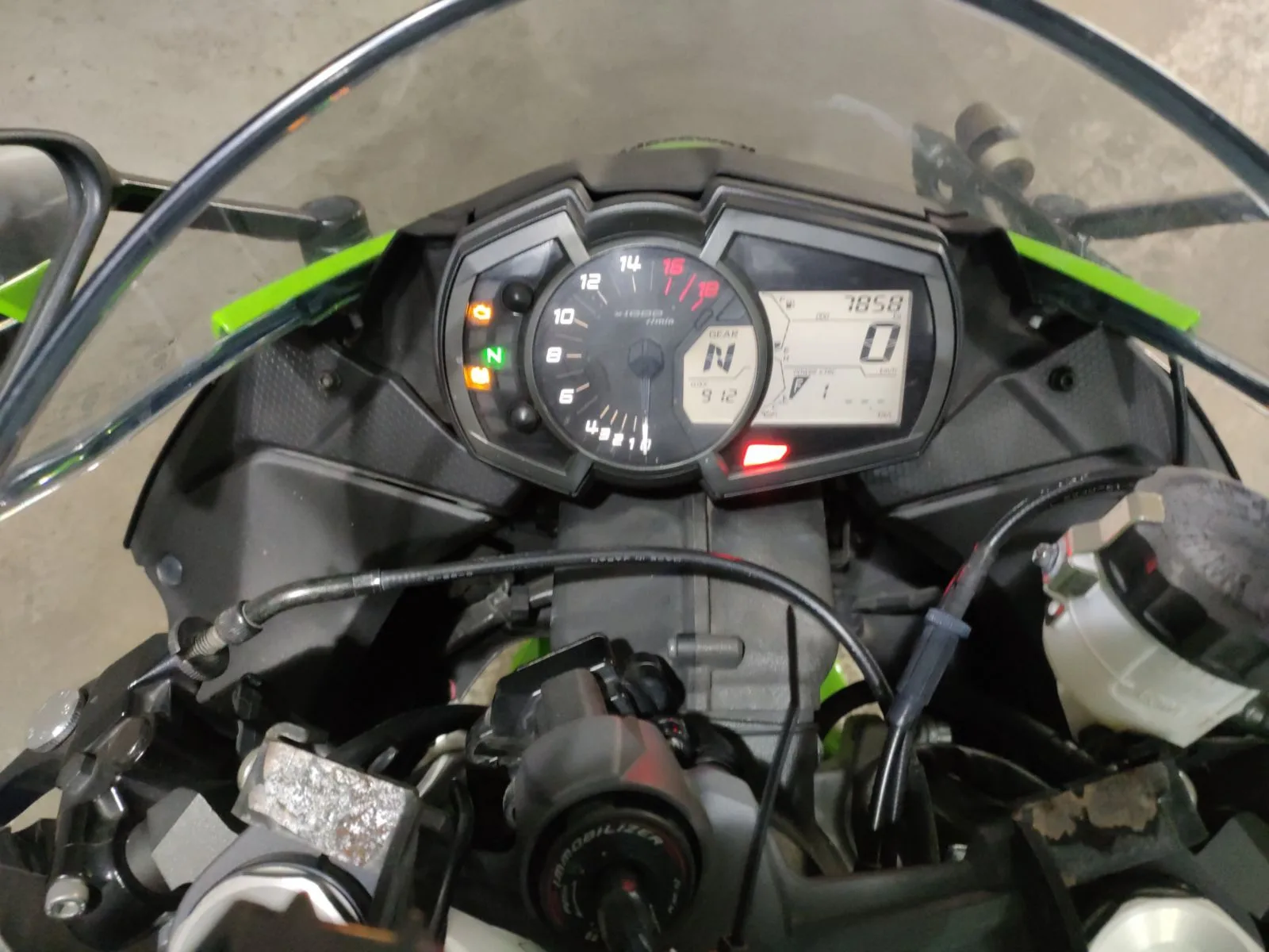 Kawasaki ZX-6R с аукциона JBA, кадр 5