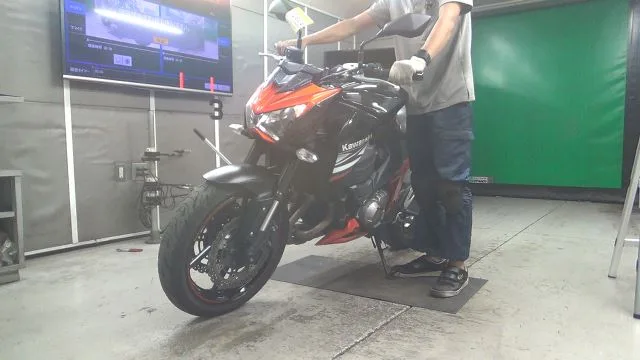 Kawasaki Z800 с аукциона BDS, кадр 2