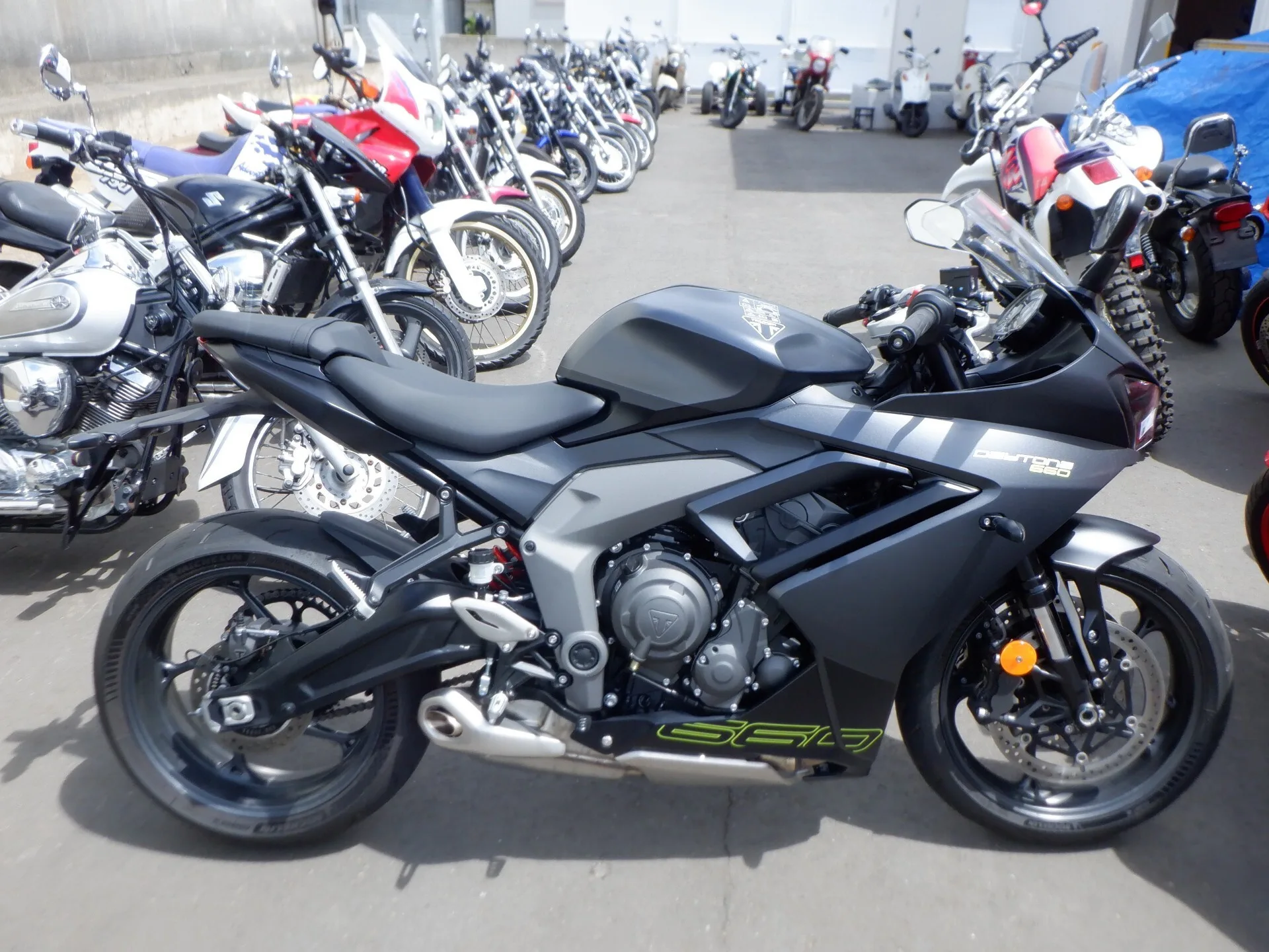 Triumph DAYTONA 660 2024 года из Японии