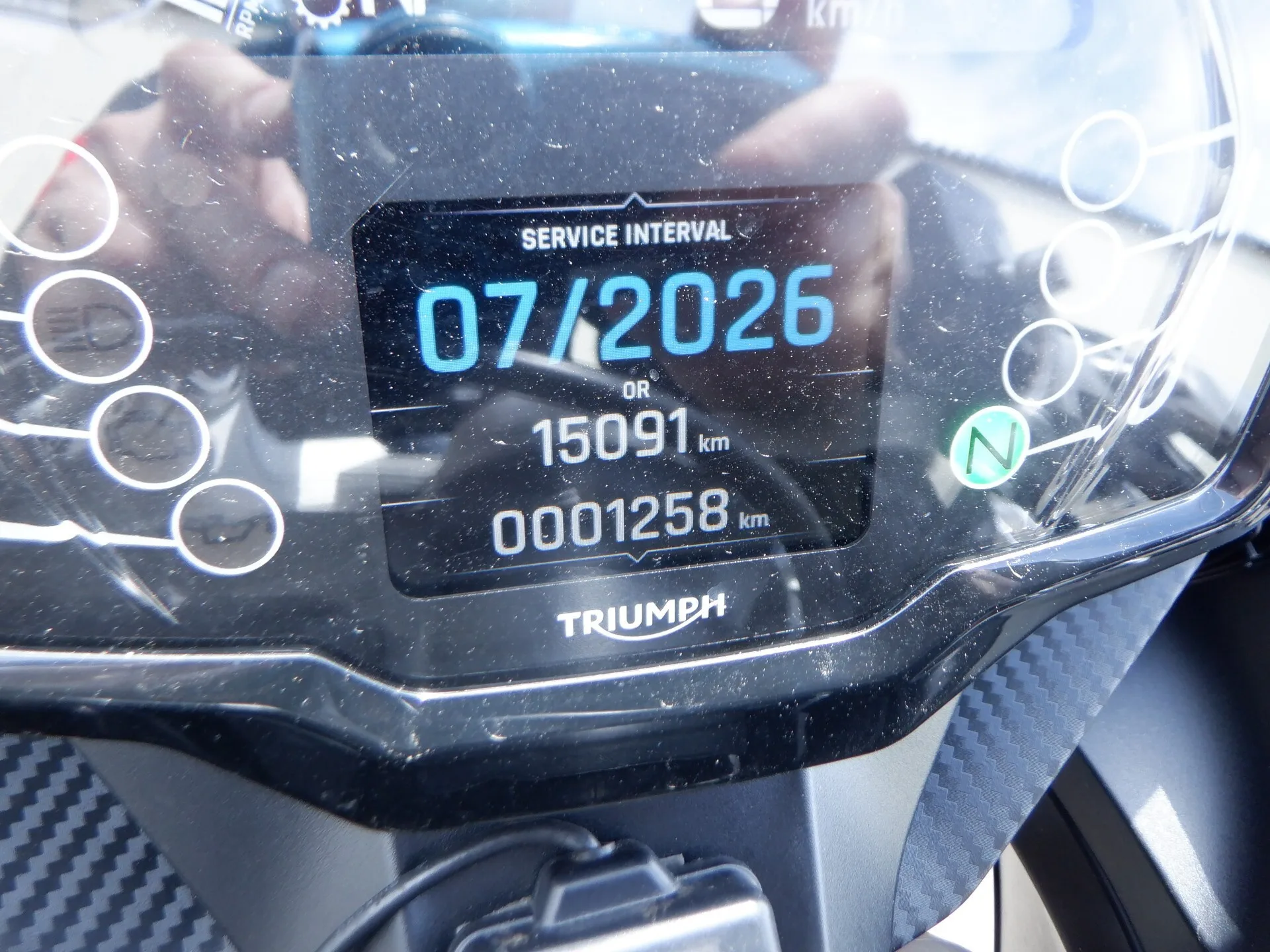 Triumph DAYTONA 660 с аукциона AUCNET, кадр 3