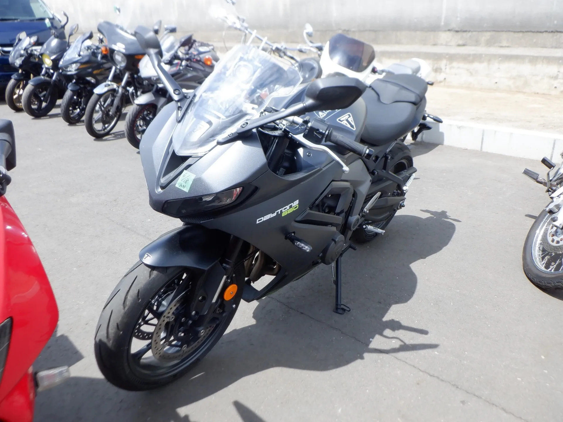 Triumph DAYTONA 660 с аукциона AUCNET, кадр 4