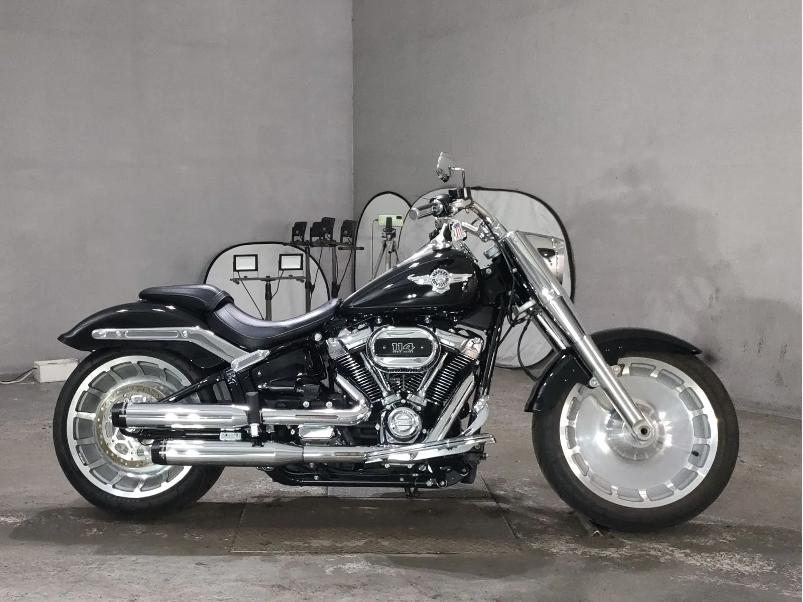 Harley-Davidson FLFBS1870 2021 года с японского аукциона JBA