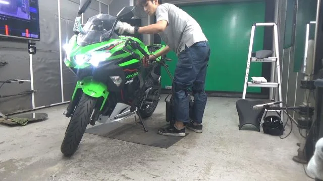 Kawasaki NINJA400 с аукциона BDS, кадр 2