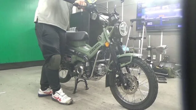 Honda CT125 с аукциона BDS, кадр 1