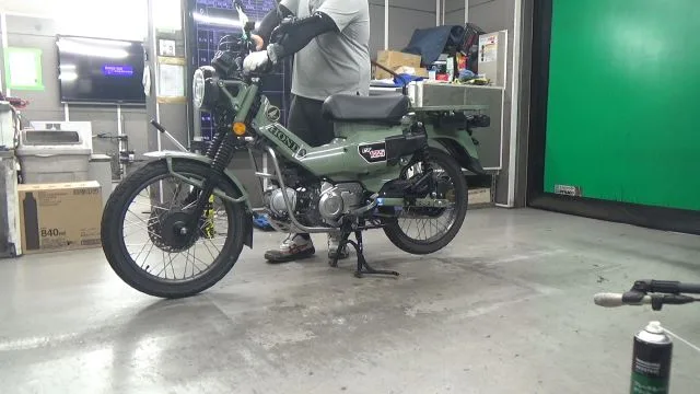 Honda CT125 с аукциона BDS, кадр 2