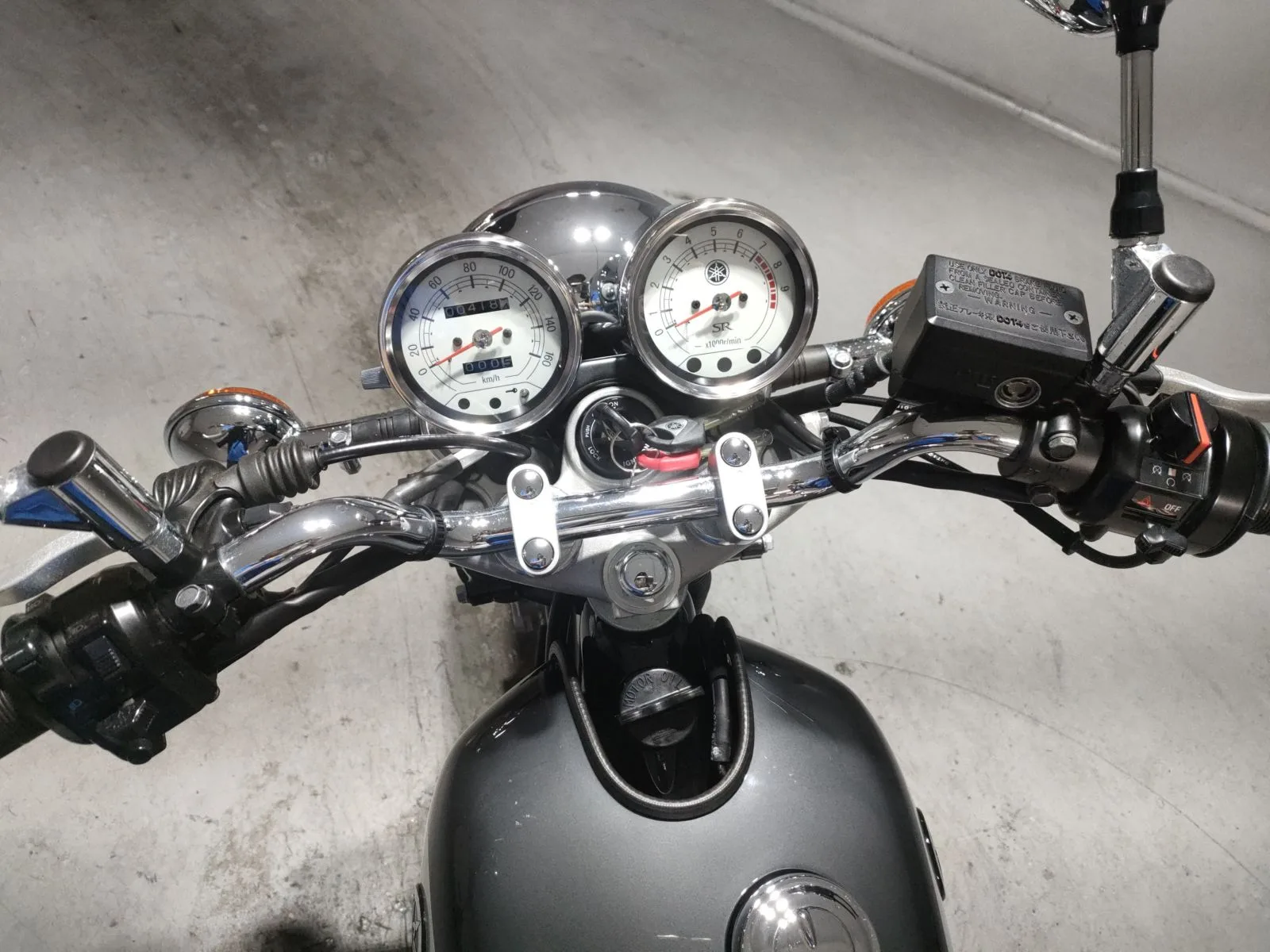 Yamaha SR400 с аукциона JBA, кадр 5