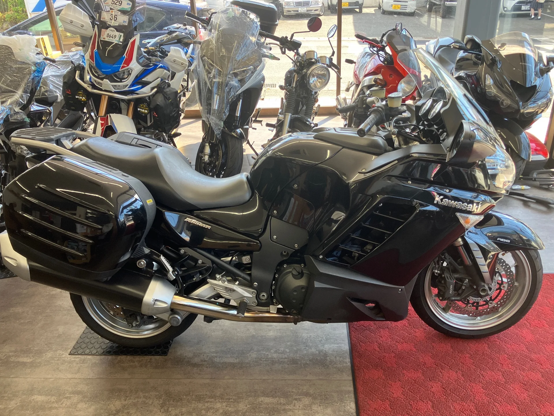 Kawasaki 1400GTR 2009 года из Японии