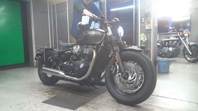 Triumph BONNEVILLE BO BAR 2022 года из Японии